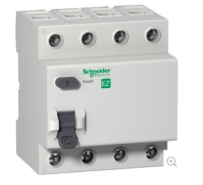 Dispositivo DR Tetrapolar 3KA 127-440VCA 63A 30MA DIN Schneider Electric