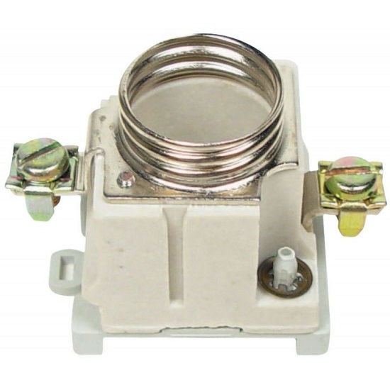 Base Para Fusível Diazed DII 2A-25A Fixação Parafuso