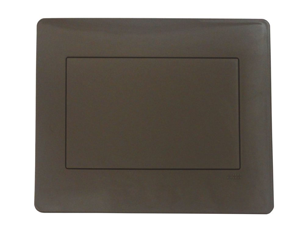 Placa PVC Cega 4x4 Chocolate Unno Life