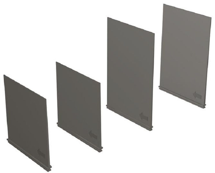 Kit Separador Fase para Disjuntor T6 com 4 Peças