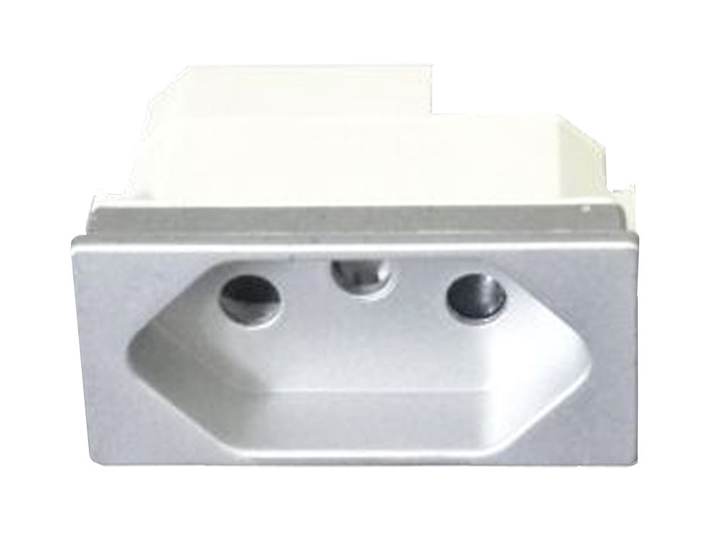Módulo Módulo Tomada NBR 2P+T 20A/250VCA PVC Prata Linha Unno Life