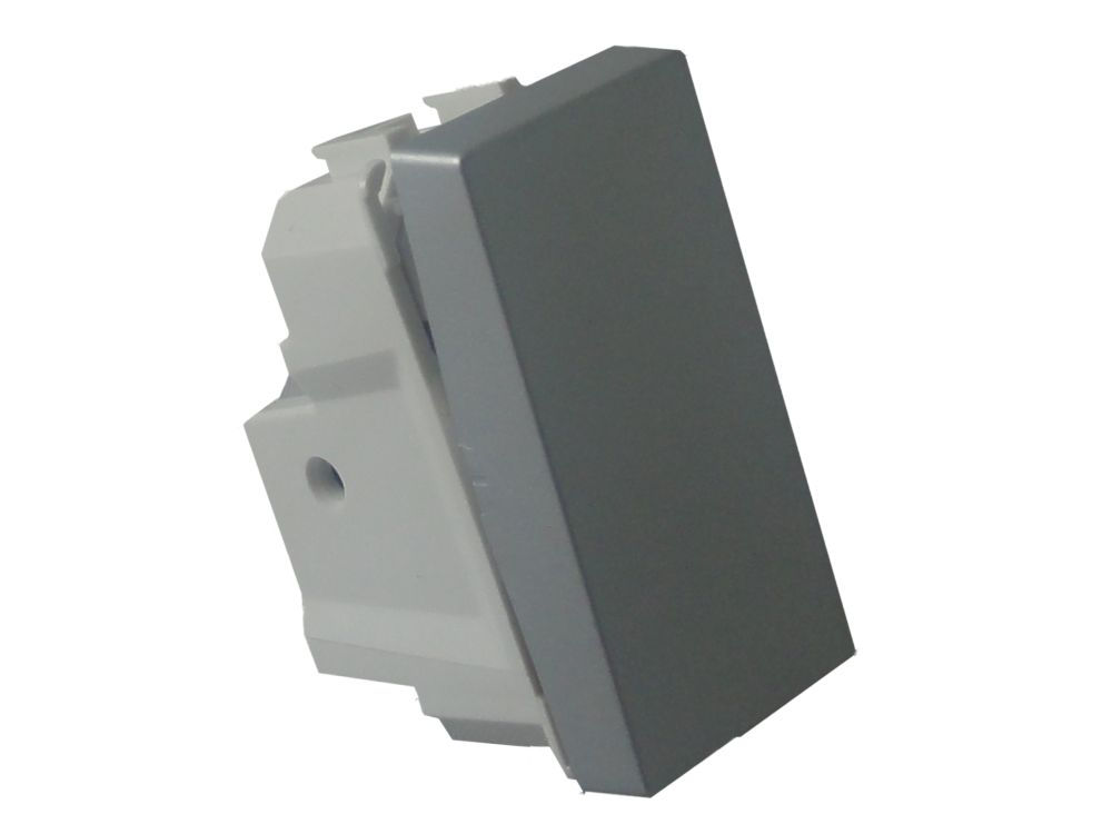 Módulo Módulo Interruptor Paralelo 10A/250VCA PVC Prata Linha Unno Life