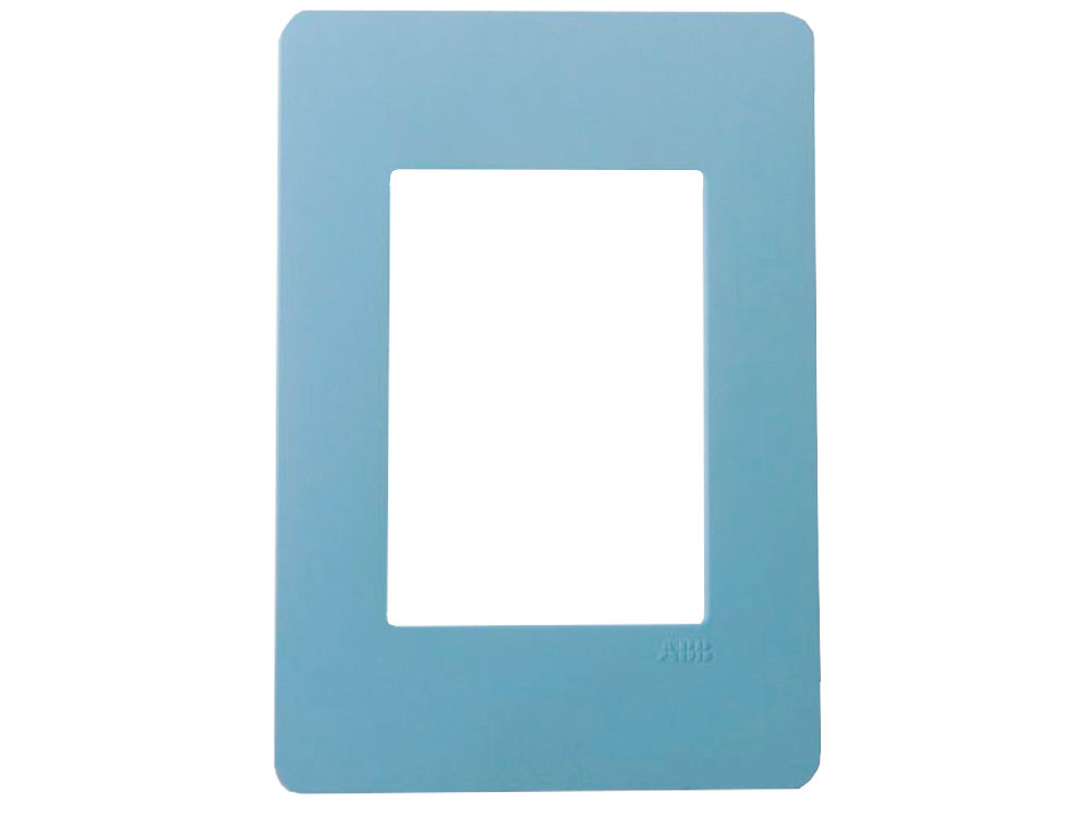 Placa PVC para 3 Módulos 4x2 SKY Linha Unno Life