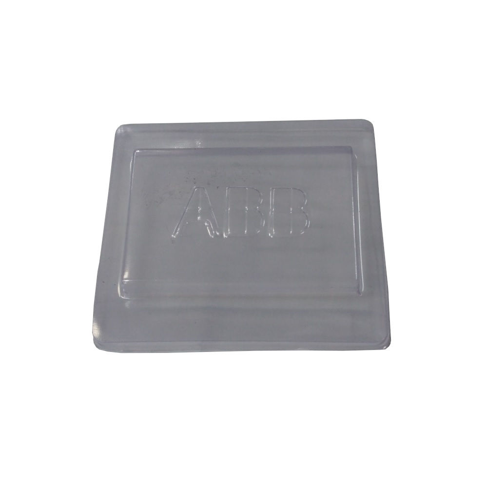 Placa PVC Protetora 4x4 Transparente Linha Unno