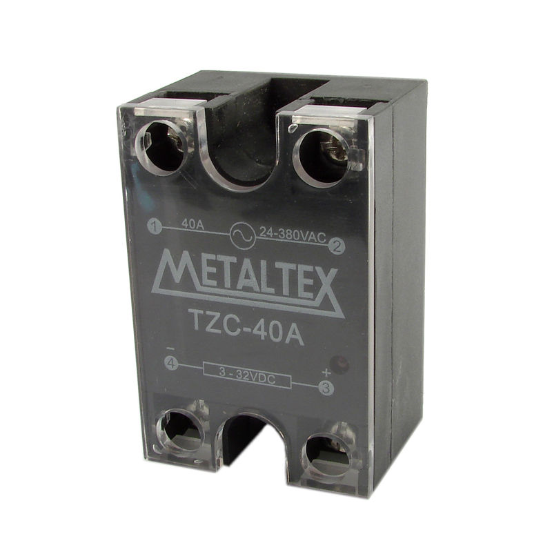 Relé Estado sólido Relé Estado Sólido SSR 40A 4-32VCC 48-440VCA 1NA 50/60 Hz