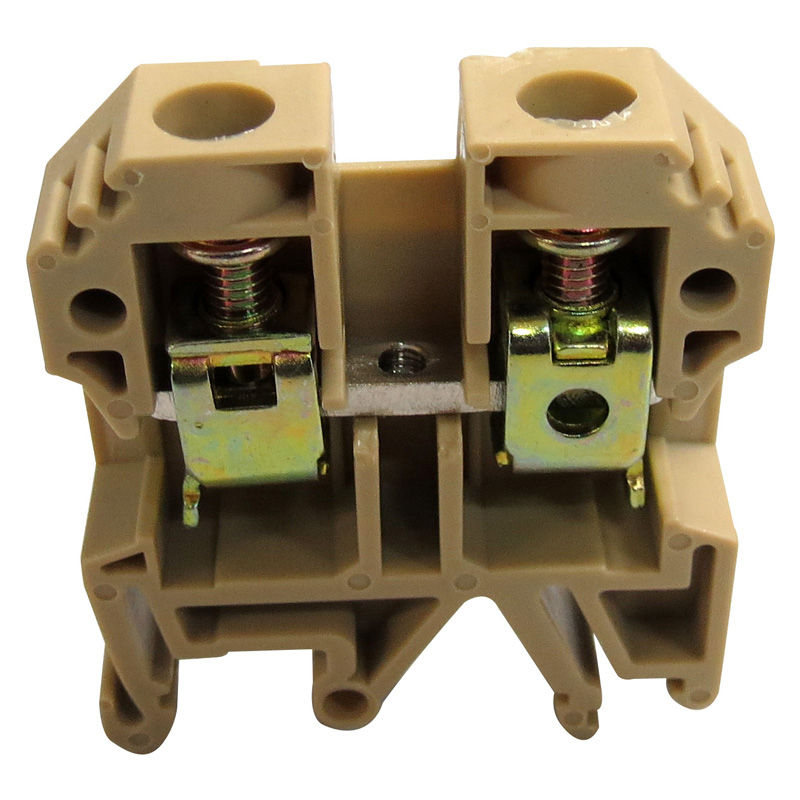 Conector Passagem SAK Poliamida EN 10,00 mm² Bege Conexão para Parafuso