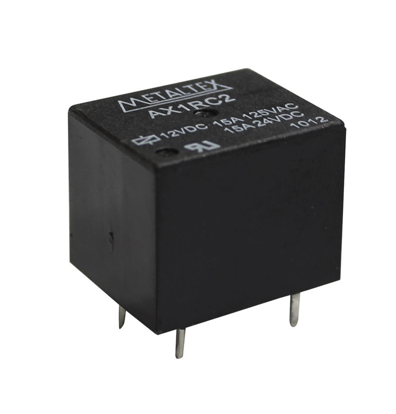 Relé Interface Relé Interface AX1 15A 12VCC 1 Contato Reversível sem Base sem LED