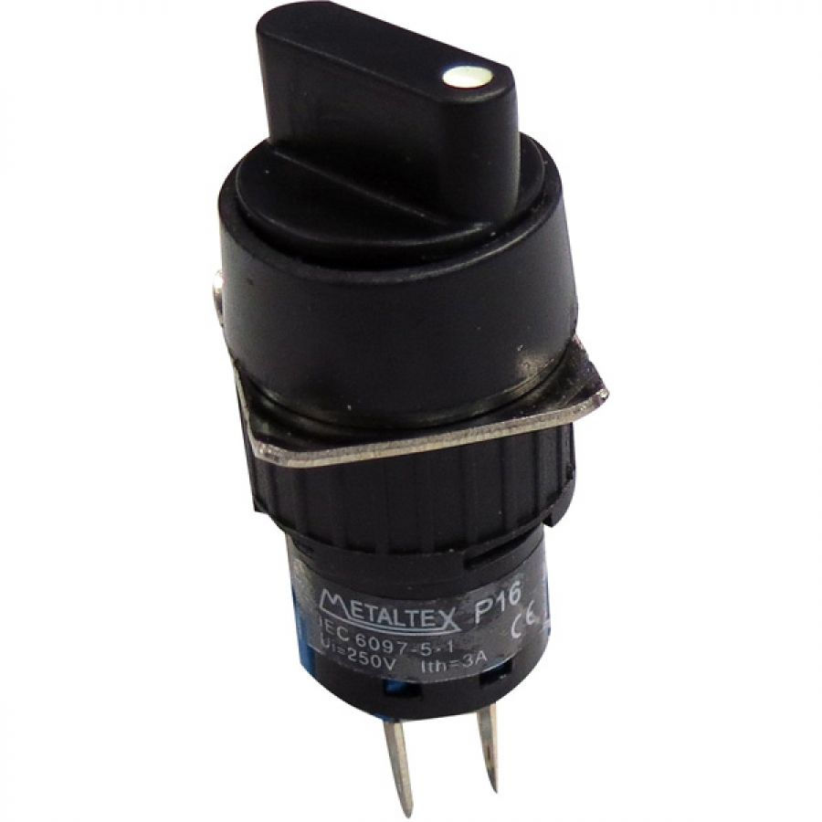 Chave Seletora P16 3A 2 CO Rever 250V 2 Posições