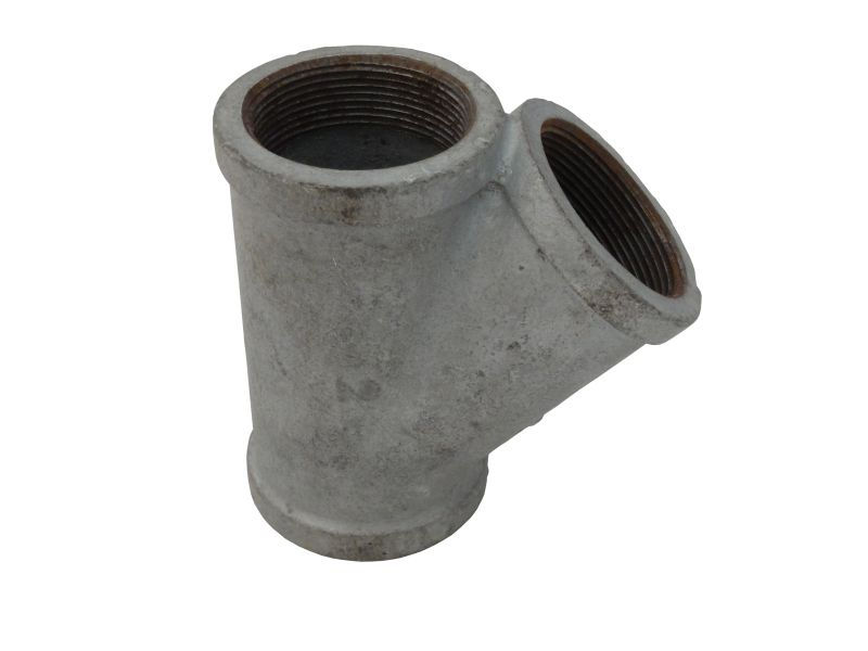 Junção Junção Ferro Maleável Galvanizado a Fogo 45G 2" BSP