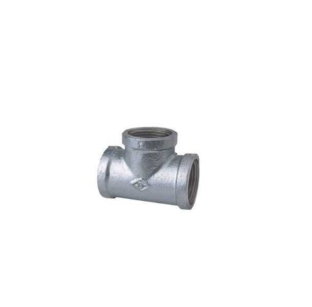 Te Ferro Maleável Galvanizado a Fogo 90G 3/4" com Rosca BSP