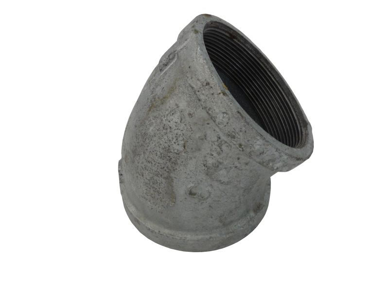 Cotovelo Galvanizado a Fogo 45G 3" BSP