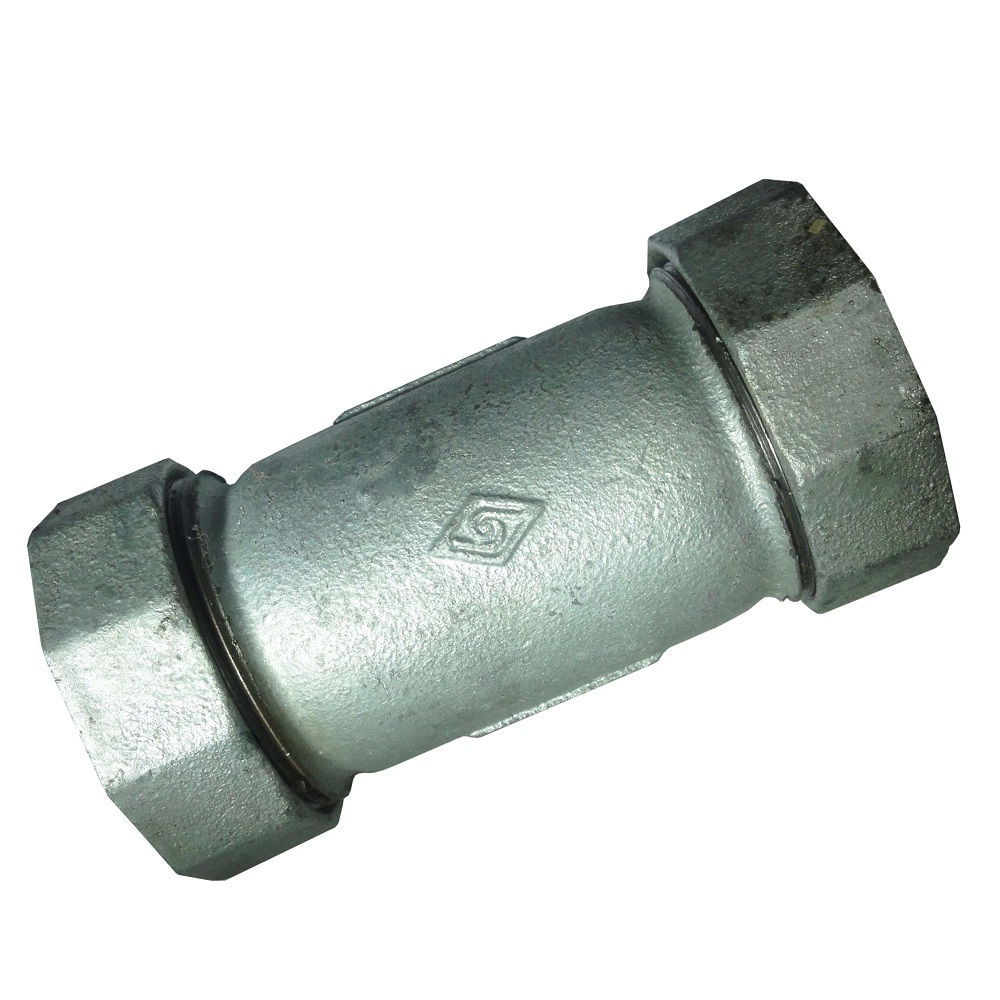 União União Dresser com Anel Borracha Ferro Maleável Galvanizado a Fogo 2" BSP