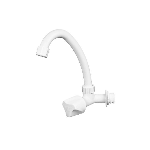 Torneira Cozinha PVC para Parede 1/2" Móvel PLUS