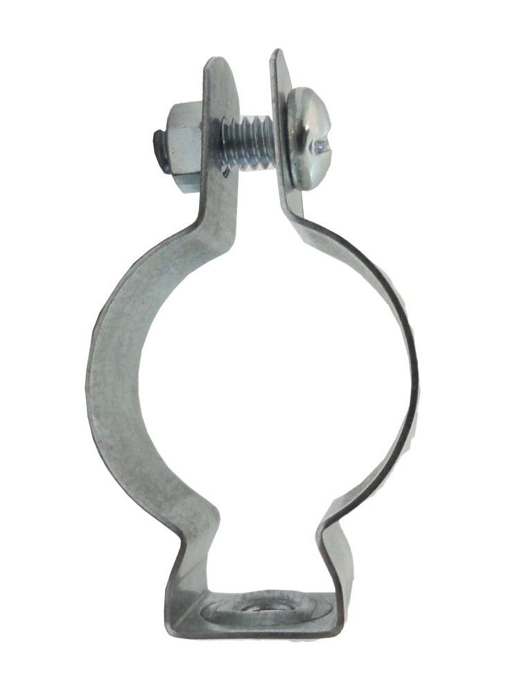 Abraçadeira Abraçadeira Galvanizada Eletrolítica Tipo D 3/4" com Porca e Parafuso para Eletroduto