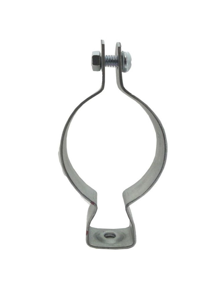 Abraçadeira Abraçadeira Galvanizada Eletrolítica Tipo D 2" com Porca e Parafuso para Eletroduto