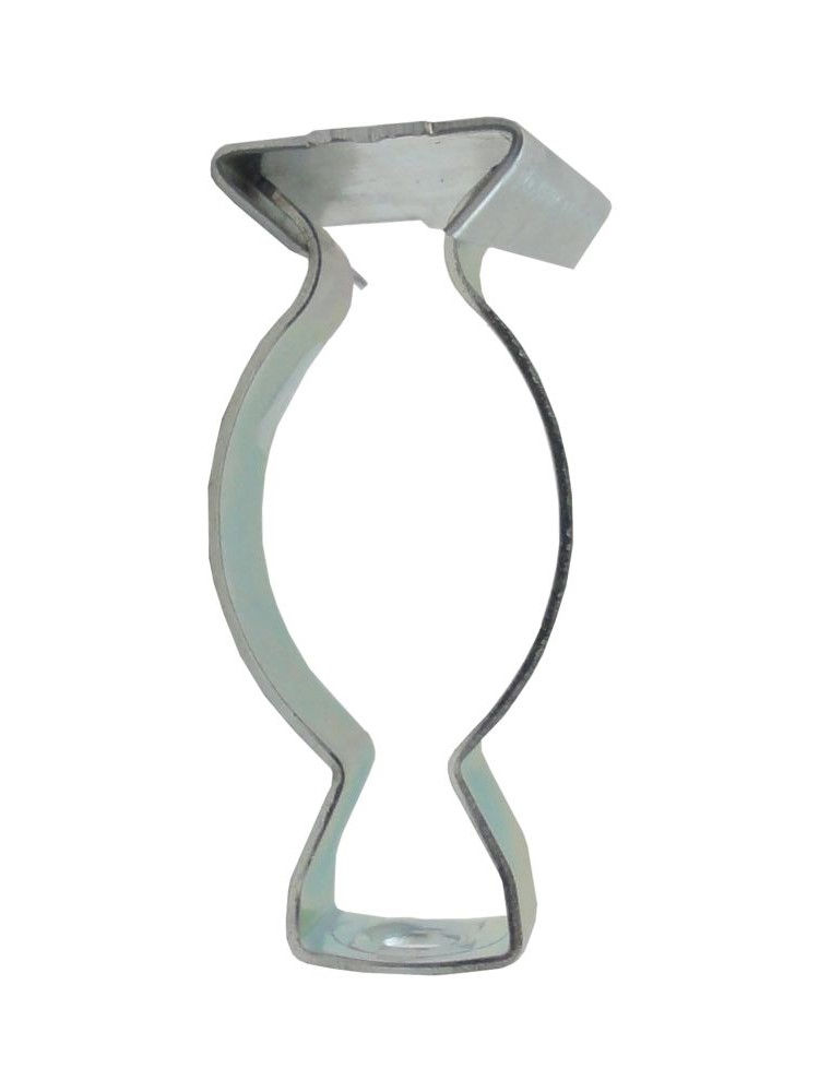 Abraçadeira Abraçadeira Galvanizada Eletrolítica Cunha 1/2" para Eletroduto