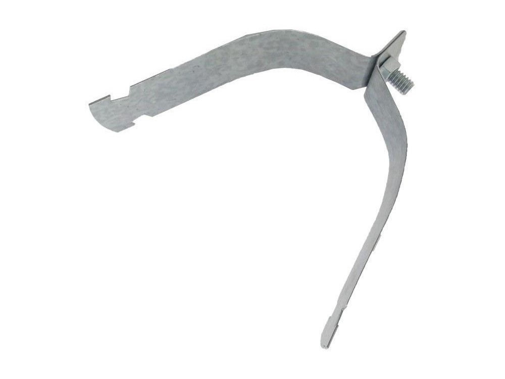 Abraçadeira Abraçadeira Galvanizada Eletrolítica Tipo U 2.1/2" com Porca e Parafuso para Perfilado
