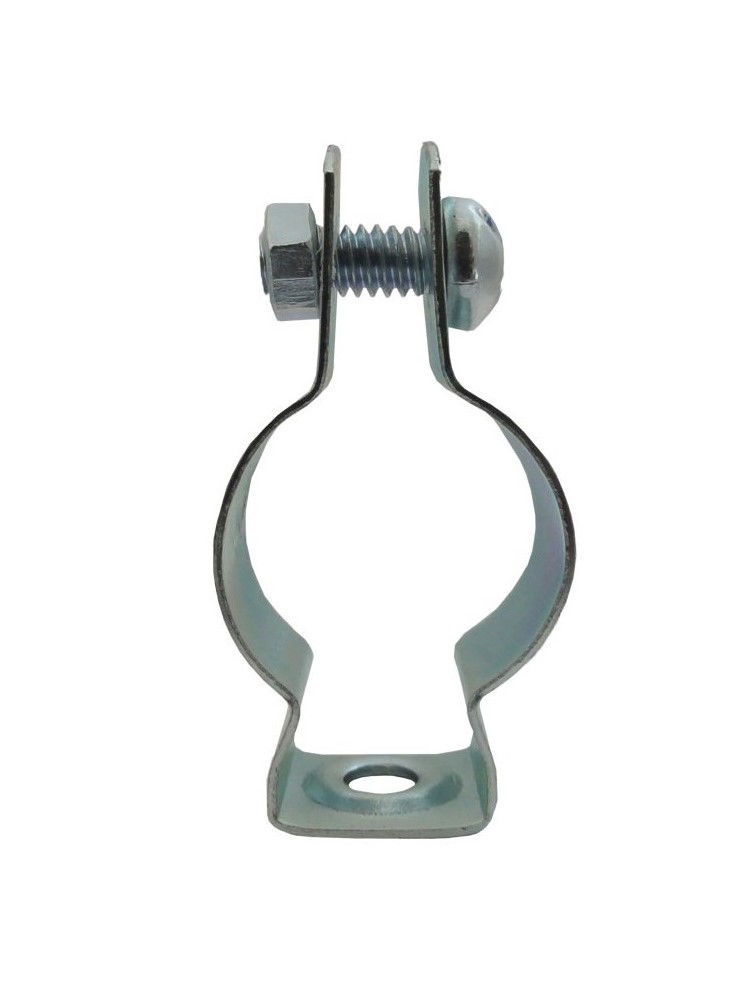 Abraçadeira Abraçadeira Galvanizada Eletrolítica Tipo D 2.1/2"(75 mm) com Porca e Parafuso para Eletroduto
