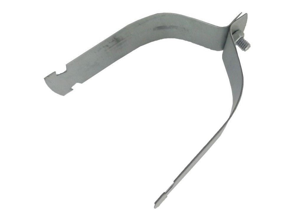 Abraçadeira Abraçadeira Galvanizada Eletrolítica Tipo U 3.1/2" com Porca e Parafuso para Perfilado