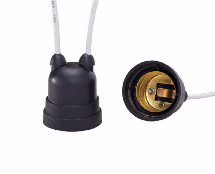 Soquete PVC Sobrepor com Rabicho para Lâmpada E27