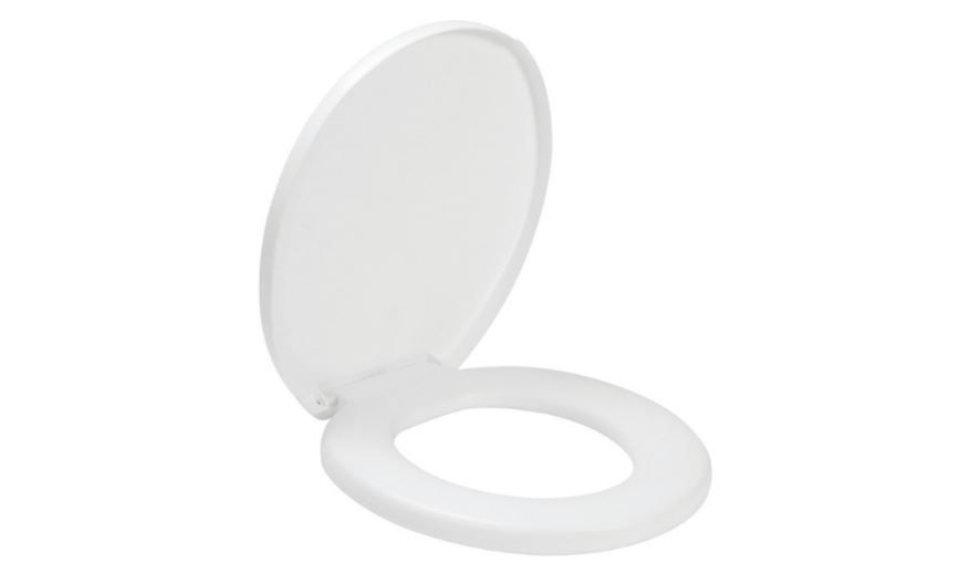 Assento Sanitário Assento Sanitário PVC Almofadado Branco