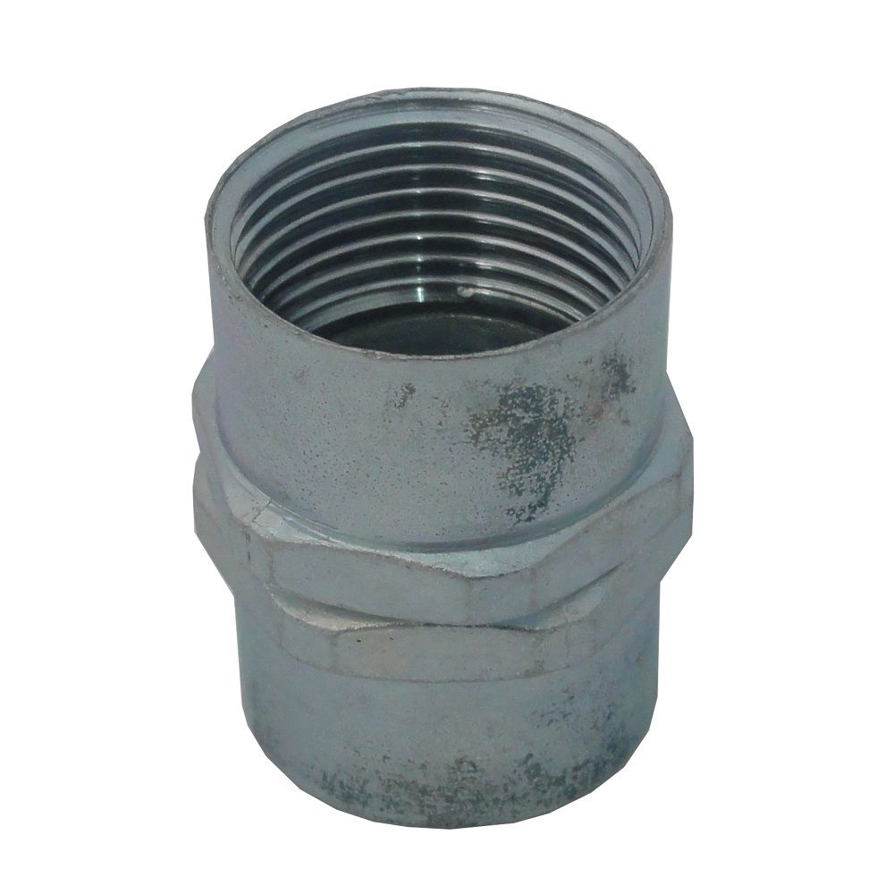 Conector Fêmea Giratório Galvanizado Eletrolítico 3/4"