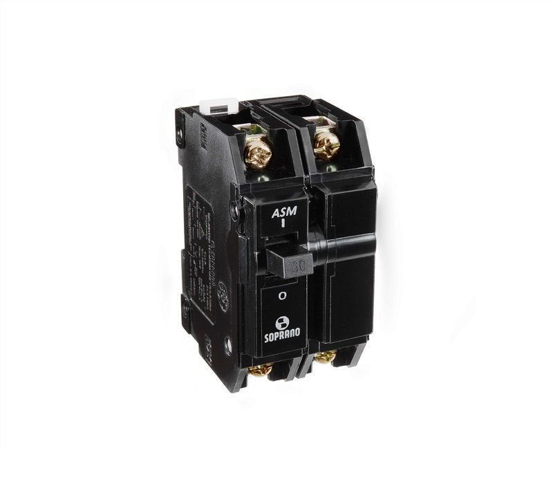 Disjuntor Termomagnético Fixo Bipolar ASM 15A 5 KA/3 KA 220/380VCA UL