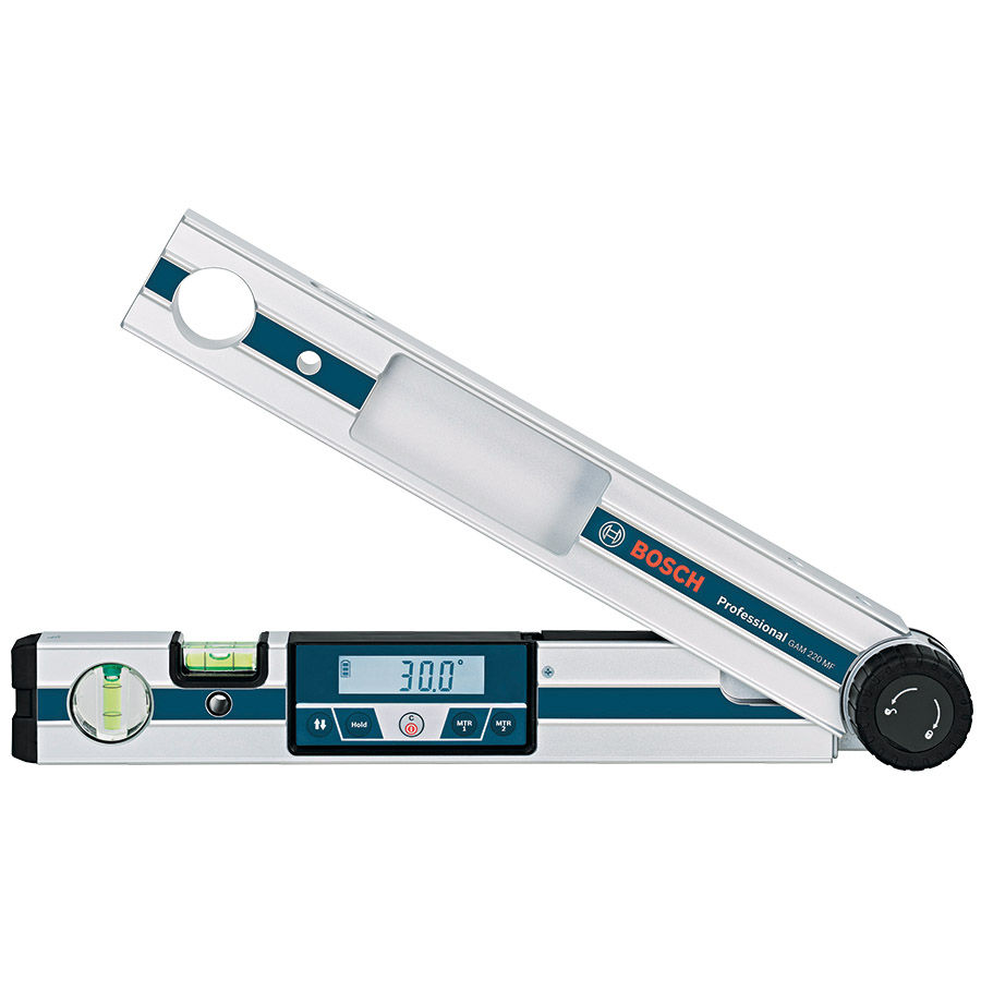 Medidor Digital de Ângulo 0- 220GR GAM220 MF +/-0,1GR 40 cm Professional