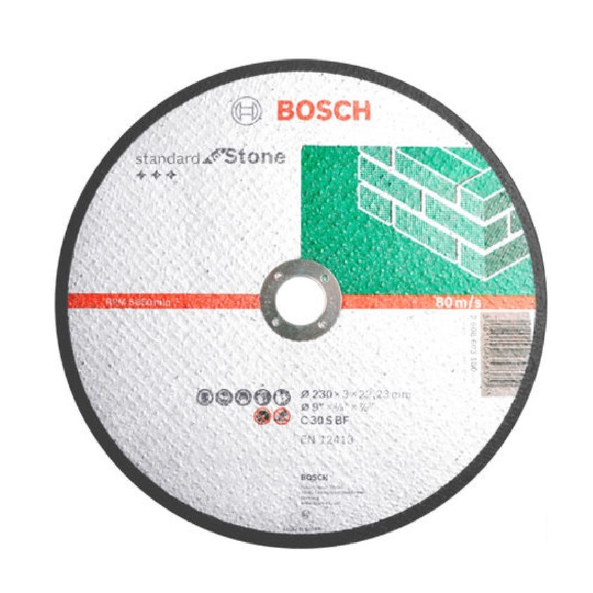 Disco Corte para Tijolo e Pedras 230x3,0x22,2 mm Stone