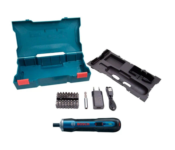 Parafusadeira A Bateria 2,5 - 5NM 360 RPM 5MM C/bateria 3,6VCC Profissional Bosch