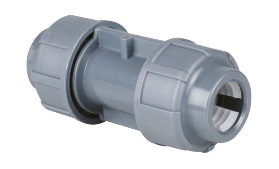 União União PVC Pressão 20 mm Ramal Predial Cinza Ligação Predial Ramalfort