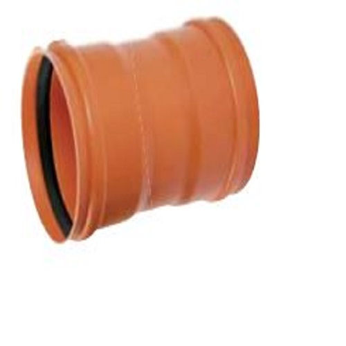 Luva PVC Simples sem Anel 150 mm Coletora Laranja Esgoto/Água Pluvial