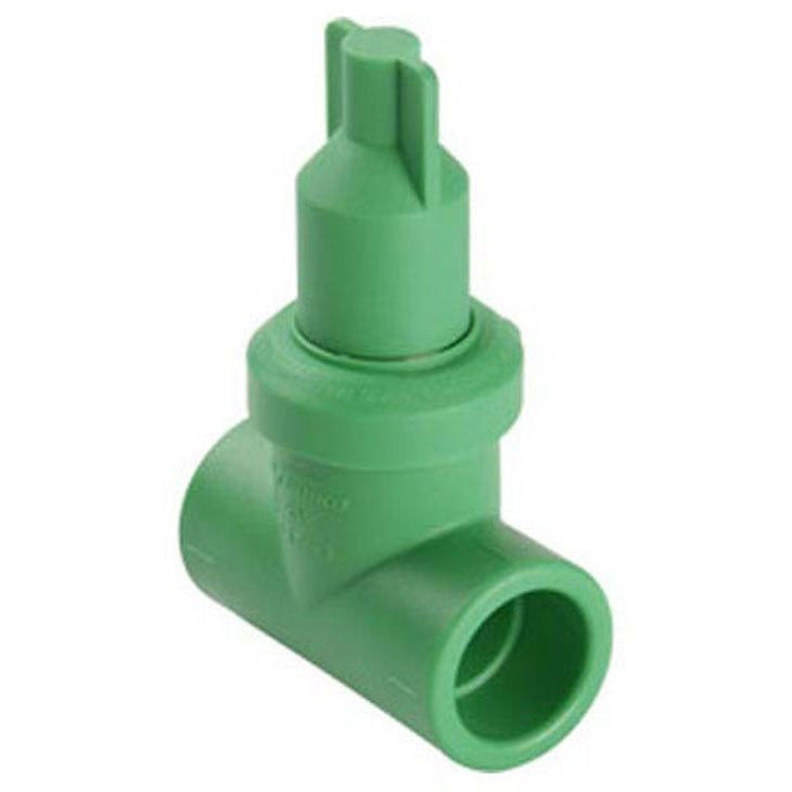 Registro PPR Pressão com Inserto Metálico para Acabamento Fabrimar 25 mm Verde