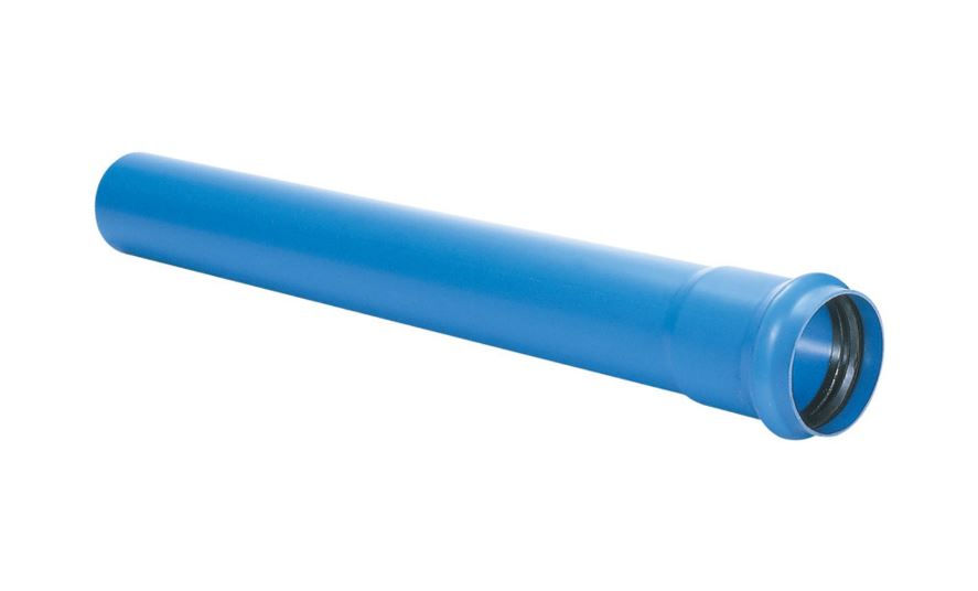 Tubo PVC Soldável 75 mmX6 M PN40 Azul Água Fria
