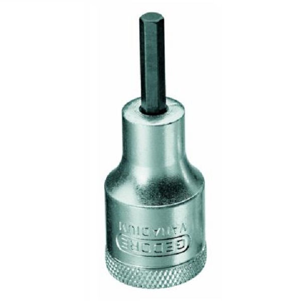 Soquete Allen Encaixe Aço Vanadium IN19 10 1/2" 10 mm