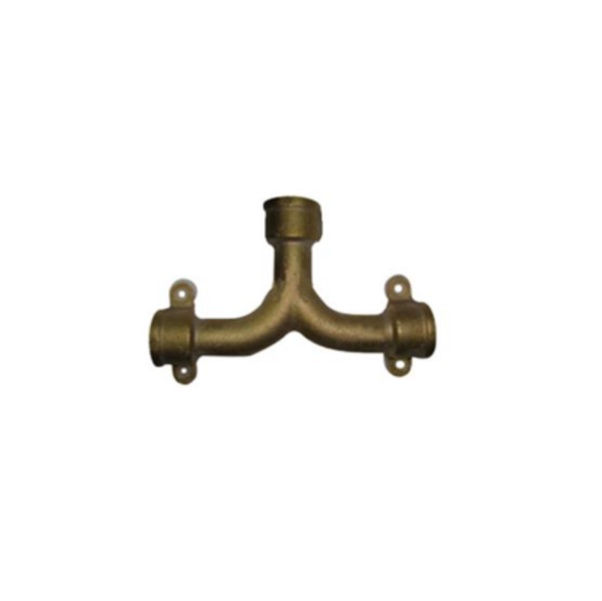 TE Metálico Misturador Roscável Com Fixação 3/4" Pex Amanco Wavin