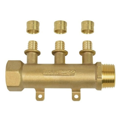 Módulo Distribuição Módulo Distribuição Metálico Aberto 2 Saídas 3/4"X20 mm PEX Água Quente