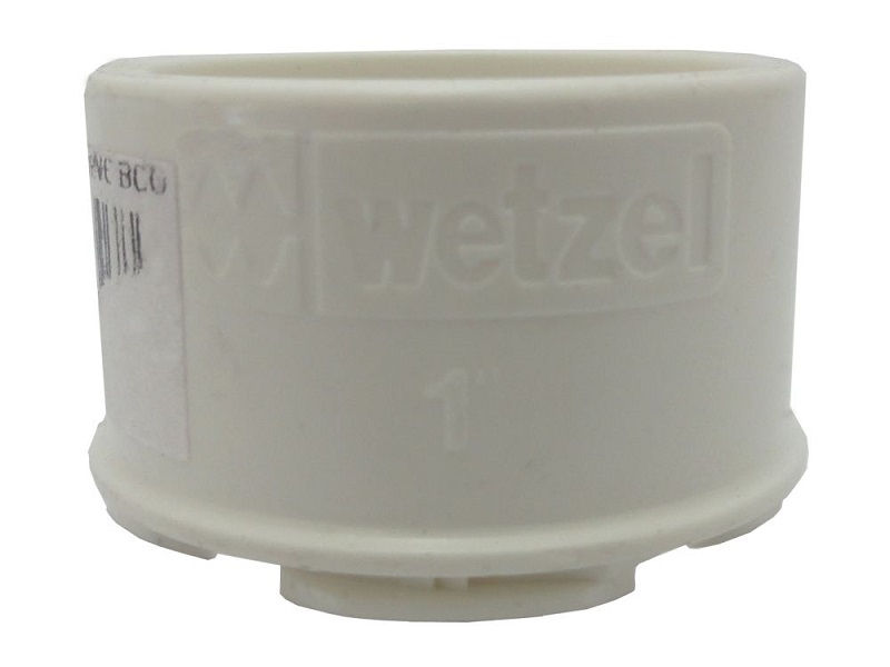 Conector Adaptador PVC para Condulete Múltiplo 1" sem Rosca Branco para Saída 1/2"