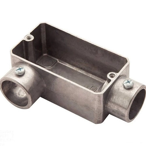 Condulete Alumínio Tipo LR 1/2" com Rosca BSP sem Tampa sem Vedação sem Pintura