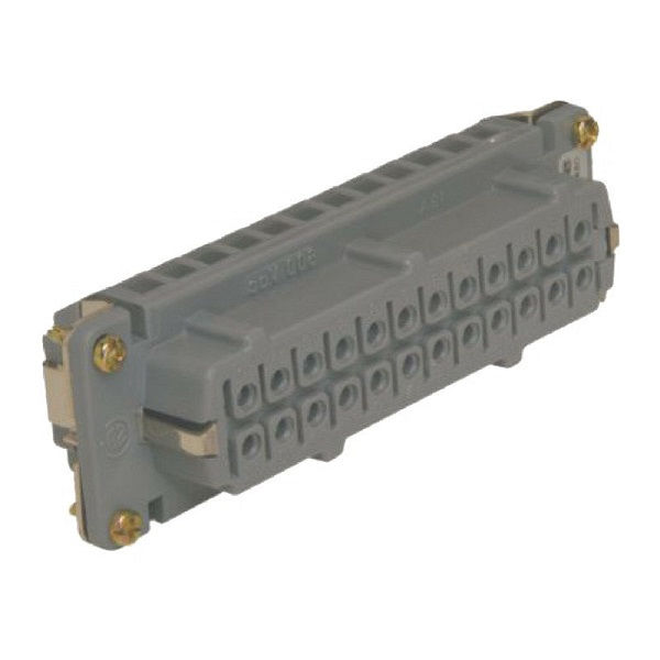 Miolo Fêmea 24 Polos 16A-380VCA Branco IP64