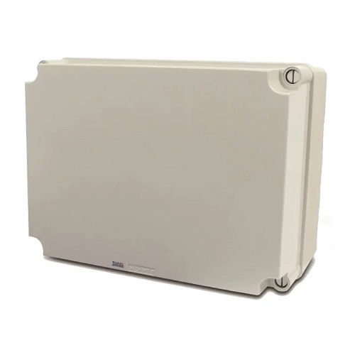 Caixa Passagem Sobrepor PVC 300x220x148 mm SEX322A Fixo Bege Tampa OCA