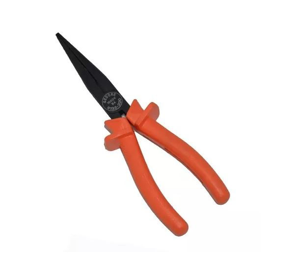 Alicate Bico Reto Isolado Aço Vanadium 8" 8132-200IOX 200 mm Laranja