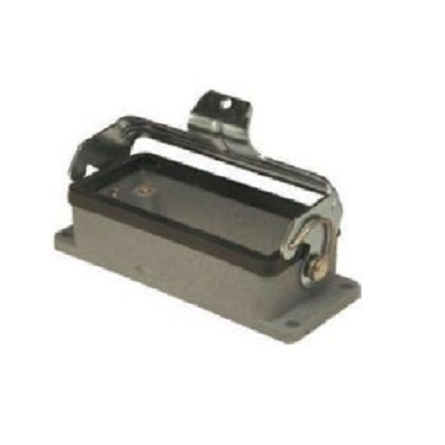 Multipolar Carcaça Base Baixa 1 Trava sem Mola 16A/ATE 500V . . 16 Polos Cinza IP64