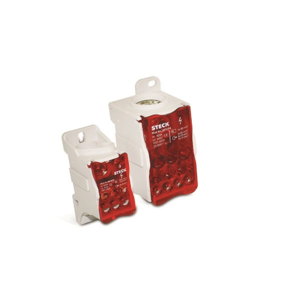 Bloco Distribuição para Trilho DIN 160A Monopolar