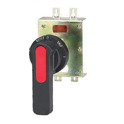 Manopla Rotativa com Eixo Prolongador Frontal para Disjuntor SDJS450/630 Fixação Porta Painel