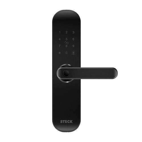 FECHADURA DIGITAL PRETA SMARTECK 