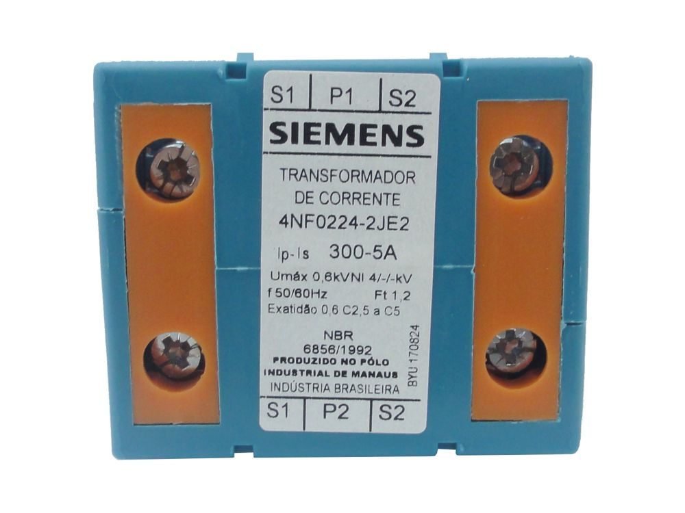 Transformador Corrente 1VA 600VCA 50/60 Hz 100/5A para Medição Classe 0,5