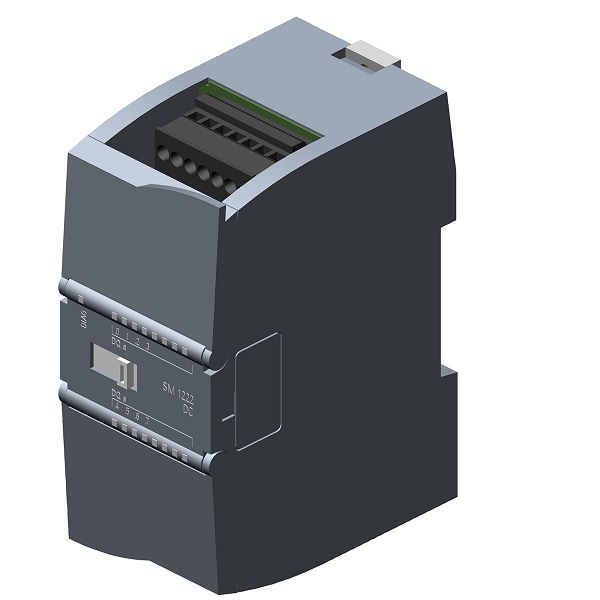 Módulo Expansão Módulo Expansão SM 1222 para Simatic S7-1200 . Saída Digital 8DO 24VCC Saída a Transistor 0,5A ETHERNET Industrial