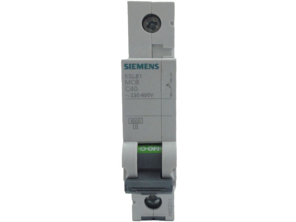 Disjuntor Termomagnético Fixo Unipolar 5SL6 C 40A 10 KA/6 KA 127/220VCA DIN