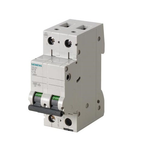 Disjuntor Termomagnético Fixo Bipolar 5SL6 C 32A 10 KA/6 KA 220/380VCA DIN